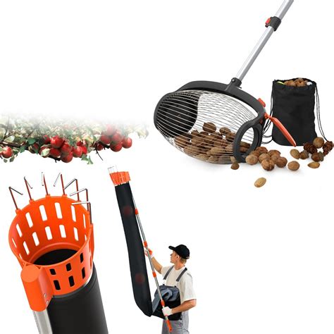 Amazon Acorn Picker Upper Roller Fruit Picker Foot Operated