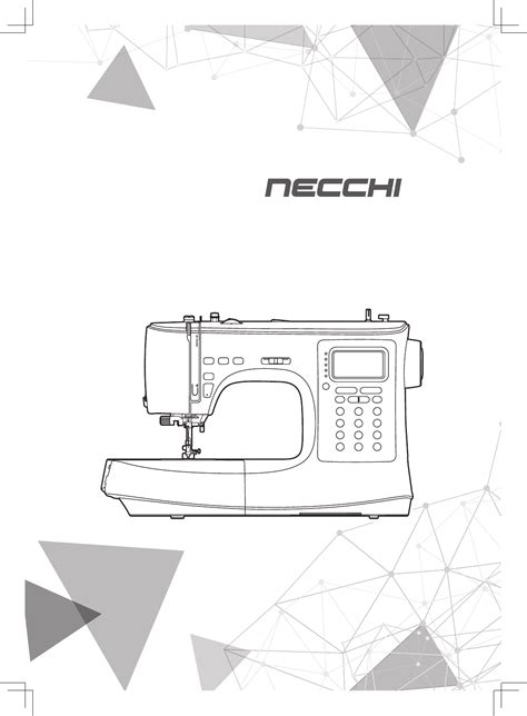 User Manual Necchi Nc 204d English 92 Pages