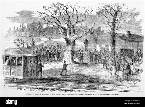 Lynching Of James C Bungings Abolitionist At Chappells Depot South