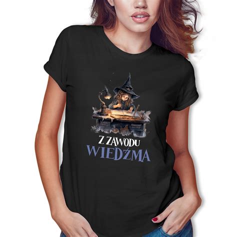 Koszulka Halloween Damska T Shirty I Koszulki Damskie Moda Damska