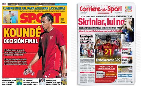 Peri Dicos Deportivos Hoy De Julio Portadas De Los Diarios