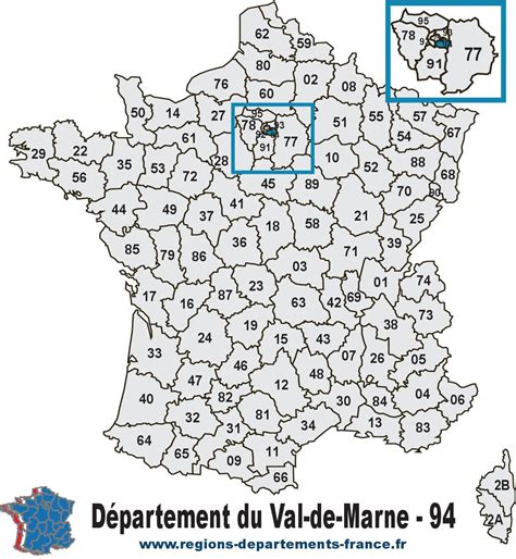 D Partement Le Val De Marne Carte R Gion Localisation Et