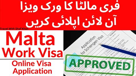 How To Fill Malta Work Visa Application Form How To Apply Malta Work