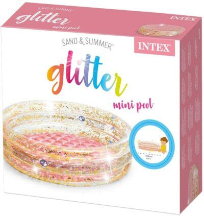 Piscine Gonflable Intex Glitter Mini Pool X Cm Np