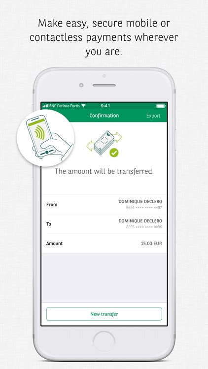 Easy Banking App By Bnp Paribas Fortis Belgium