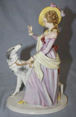 Barsoi Windhund Figur Hund Porzellan Rosenthal Borzoi Gustav Opel EBay