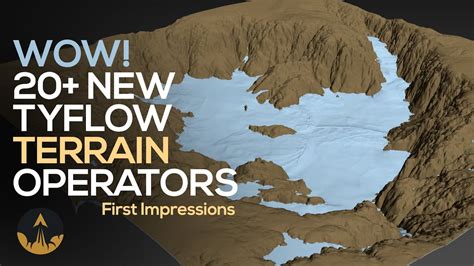 New Tyflow Terrain Operators Overview Starter Tutorial Youtube