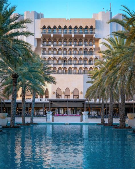 Al Bustan Palace A Ritz Carlton Hotel Muscat Oman Infinity Pool