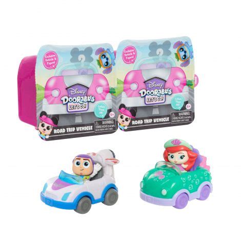 Disney Doorables Lets Go Vehicles 2 Pack Series 1 Just Play Toys