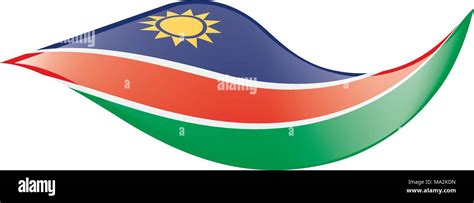 Namibia Flag Vector Illustration Stock Vector Image And Art Alamy