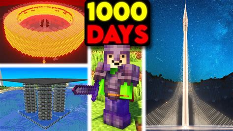 I Survived 1000 Days In Minecraft Hardcore FULL MOVIE YouTube