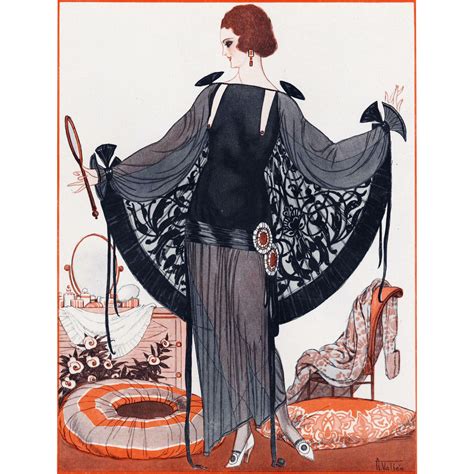 1920s Art Deco Fashion Dress Art Deco Fashion Art Deco Illustration