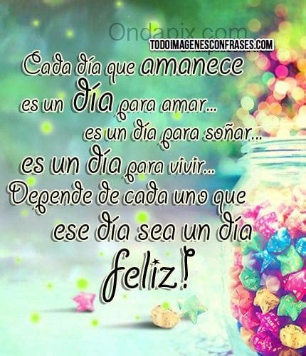 Imágenes con frases de ser feliz