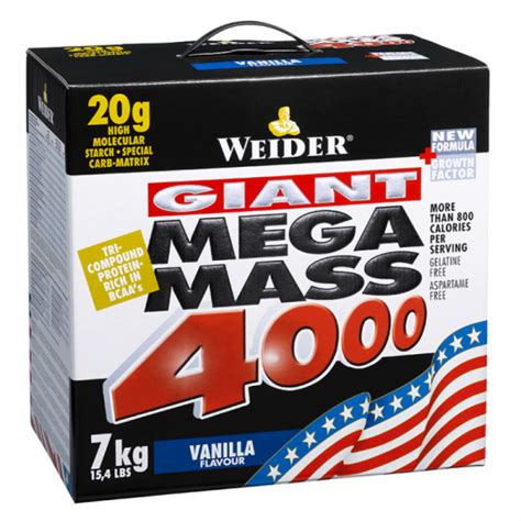 Weider Giant Mega Mass Gr Fitness Shop