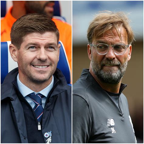 Gerrard Flattered After Klopp Tips Him As Liverpool Successor Fourfourtwo