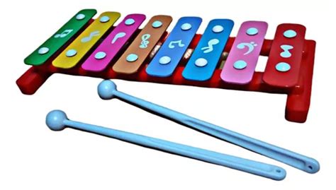 Xilofone Metalofone Infantil Notas Pedag Gico Instrumentos