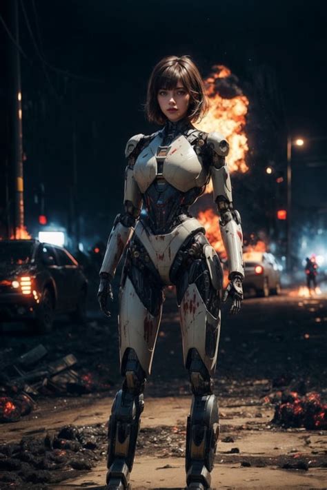 Female Robocop Tensorart