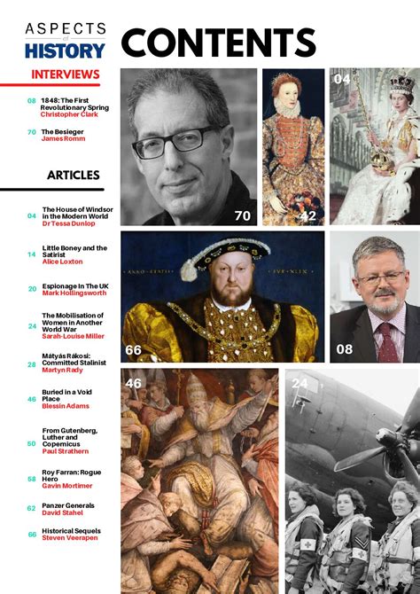 Annual Subscription To Aspects Of History Magazine Aspects Of History