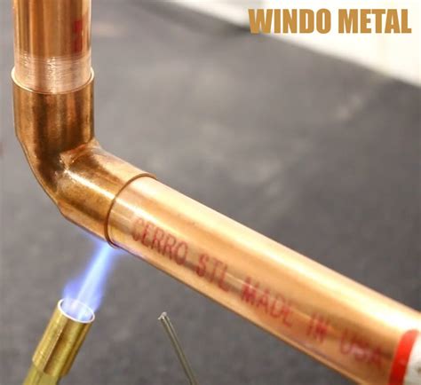 How To Solder Copper Pipes Brass Tubes Copper Pipes