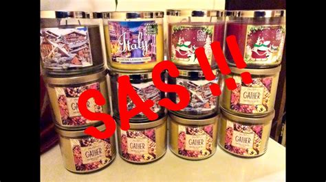 Bath And Body Works Sas Haul Under Budget Woohoo Youtube