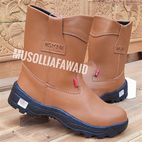 Jual Sepatu Safety Septi Boot Ujung Besi King Skn Terbaik Berkualitas