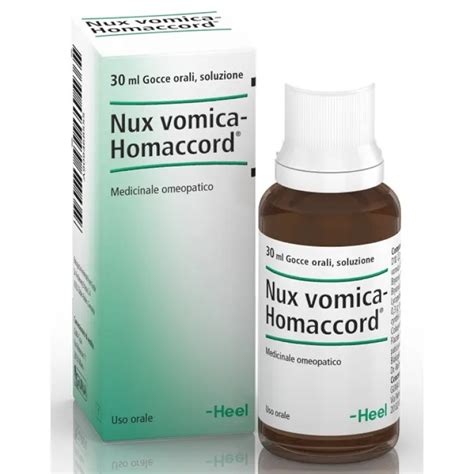 Nux Vomica Homaccord Gotas Ml