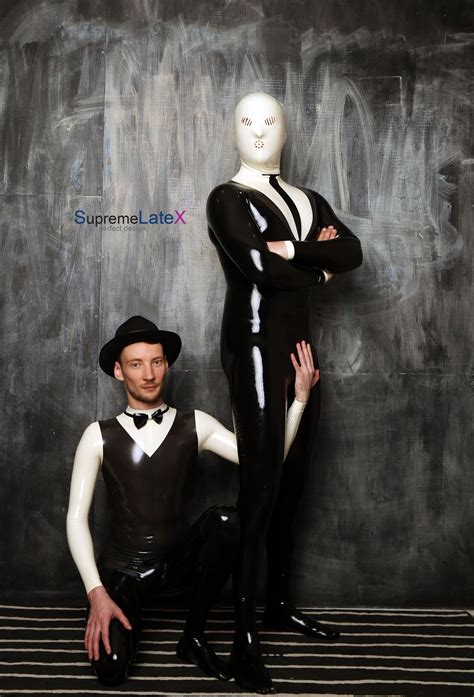 Supreme Latex On Twitter Black White Latexsupreme Latex Rubber Fetish Gay Latexboy