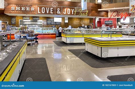 The Deli Counter Of A Whole Foods Market Grocery Store Editorial Stock