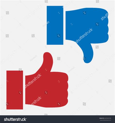 Good And Bad Sign Icon Stock Vector Illustration 443343100 : Shutterstock