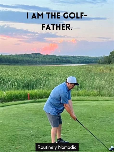 145 Perfectly Funny Golf Captions Routinely Shares