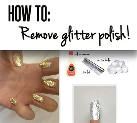 How To Remove Glitter Nail Polish Livingafterhighschool