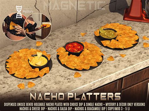 Second Life Marketplace - Magnetic - Nacho Platters