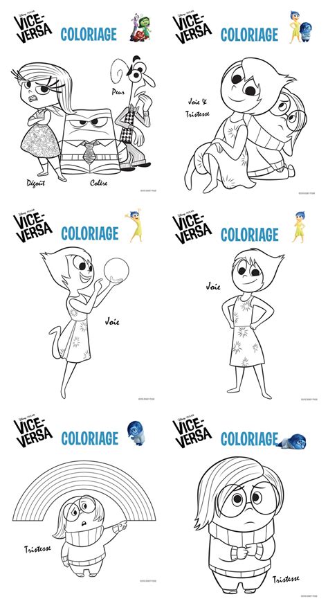 35 dessins de coloriage Vice Versa à imprimer sur LaGuerche Page 1