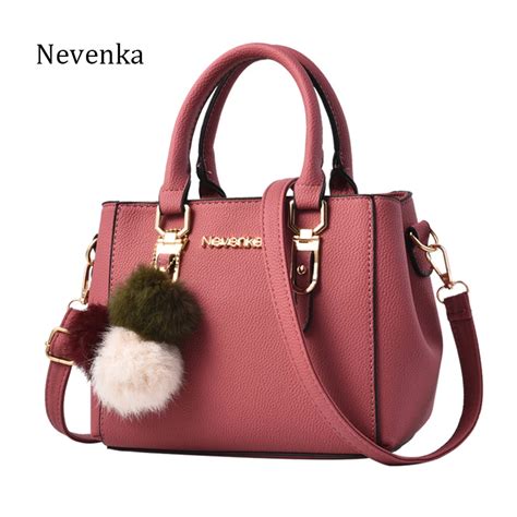 NEVENKA Women Bag Pu Leather Tote Brand Name Bag Ladies Handbag Lady ...