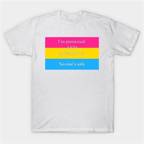 Pansexual And Polyamorous Flag Pansexual T Shirt Teepublic