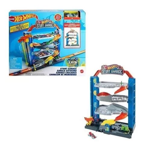 Pista City Garagem De Manobras Hot Wheels Gnl Mattel Parcelamento