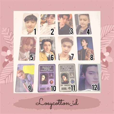 Exo Dftf Pc Photocard Expansion Pb Jewel Ar Lay Sehun Kai D O