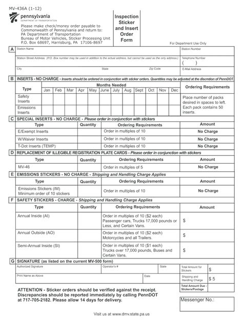 Pa Inspection Stickers 2024 For Sale Fill Out And Sign Online Dochub