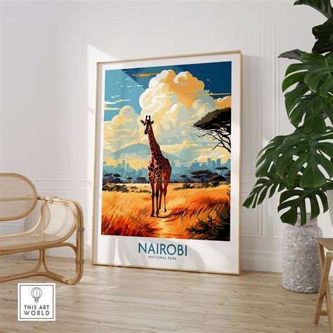 Nairobi National Park Poster Exclusive At This Art World