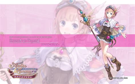 Atelier Rorona Blue Eyes Boots Brown Hair Cape Hat Kishida Mel Rororina Fryxell Short Hair Staff