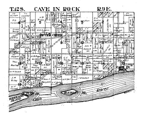 Plat Maps Hardin ILGenWeb