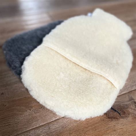 Wool Fleece Hot Water Bottle By Idyll Home