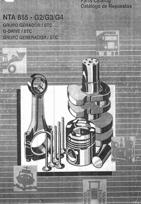 Cummins NTA855 G2 G3 G4 Engines Parts Catalog