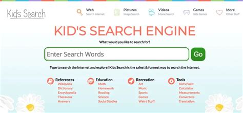 Kids Safe Search Engines Edutechspot