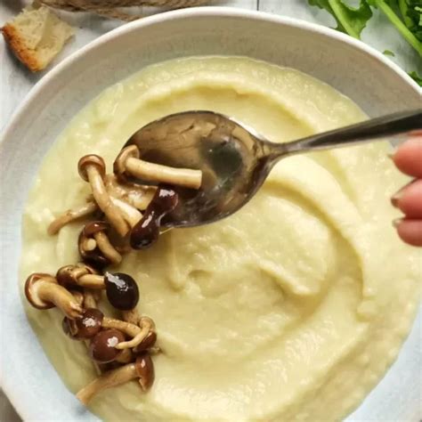 Ricetta Crema Di Sedano Rapa Con Funghi Pioppini Un Vero E Proprio