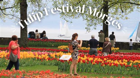 SWITZERLAND Most Beautiful Place To See Tulip Tulip Festival Morges