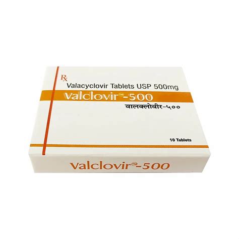 Valclovir Valacyclovir Tablet 500 Mg At Rs 330 Box In Surat ID