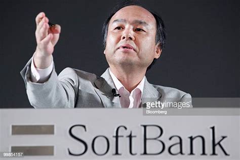 32 Softbank President Masayoshi Son Unveils New Mobile Phones Stock ...