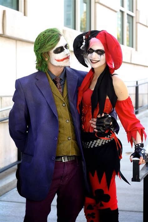 Joker And Harley Quinn Cute Couple Halloween Costumes Cute Costumes