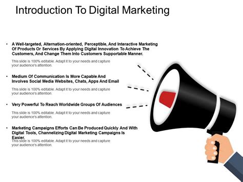 Introduction To Digital Marketing Ppt Examples Powerpoint